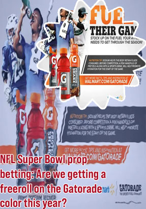 Gatorade color bet
