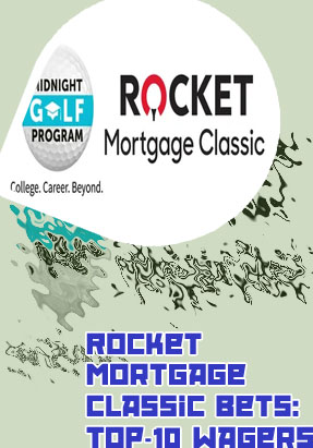 Odds to win rocket mortgage classic