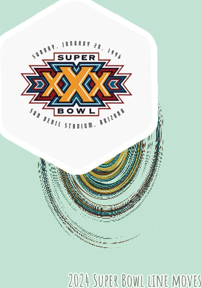 Super bowl line spread