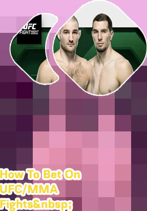 Ufc betting parlay